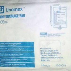 Unomex Urine Bag :2000 ML