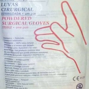 Surgical gloves size :6.5 sql premium
